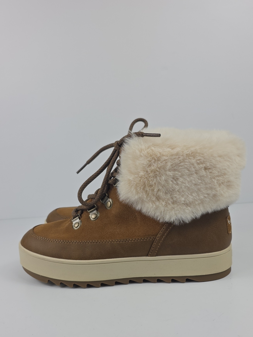 Koolaburra by UGG Tynlee Suede Lace-Up Women's Boots Size 7 - Picture 9 of 13